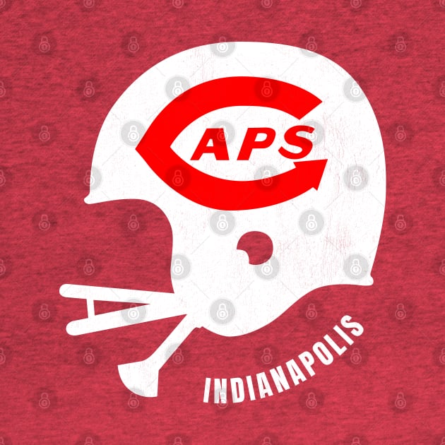 Defunct Indianapolis Caps (Capitols) Football 1968 by LocalZonly